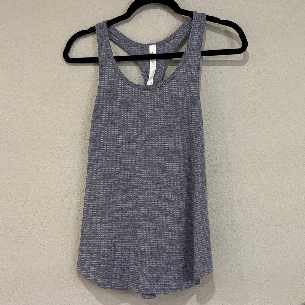 lululemon athletica Heathered Slate Racerback